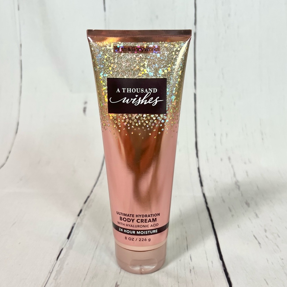 Bath & Body Works A Thousand Wishes Ultimate Hydration Body Cream 8oz New